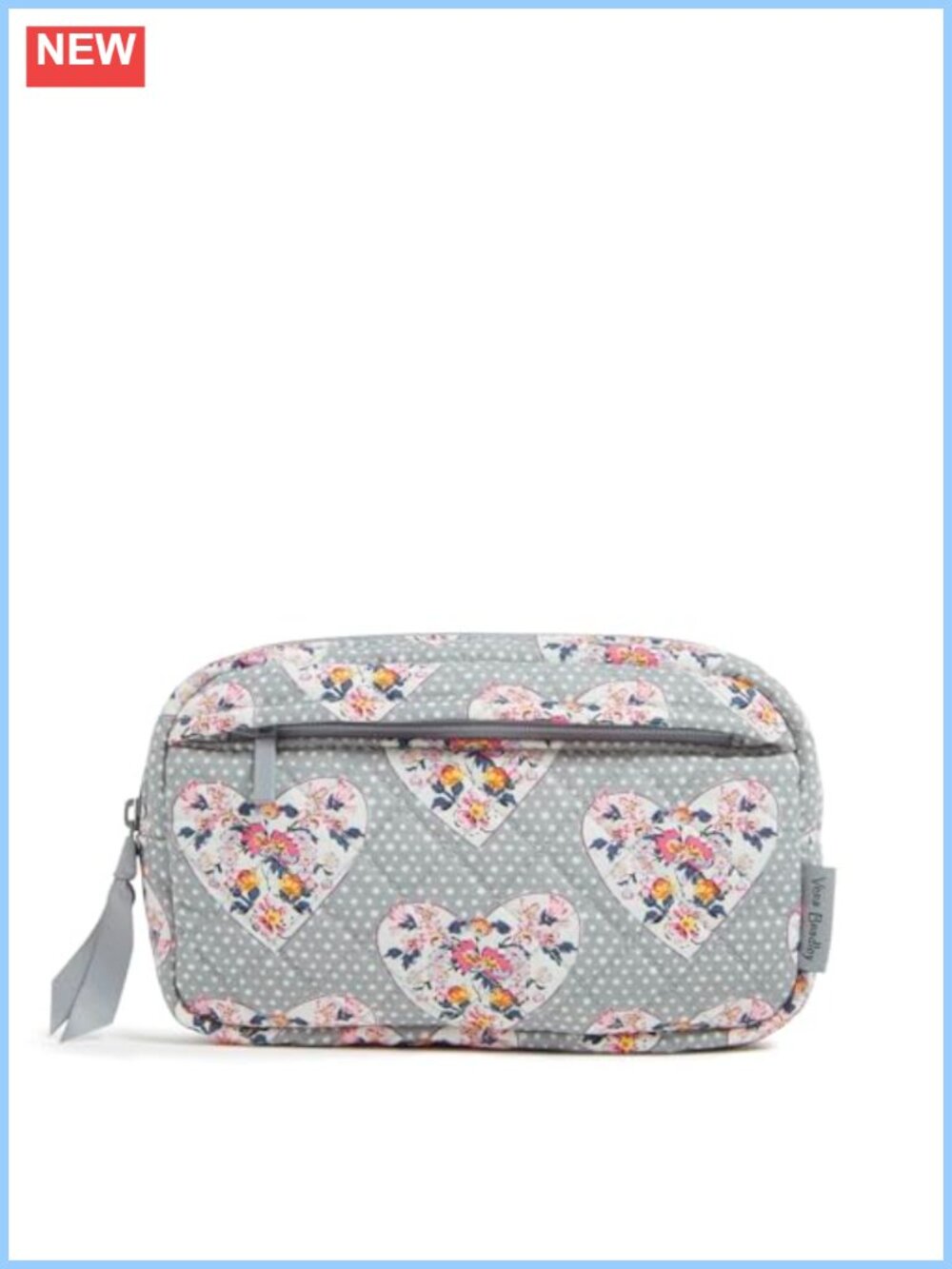 Cotton Mini Belt Bag Sling Crossbody with Card Slips & Key Loop